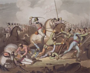 Salamanca, 21st July 1812, from 